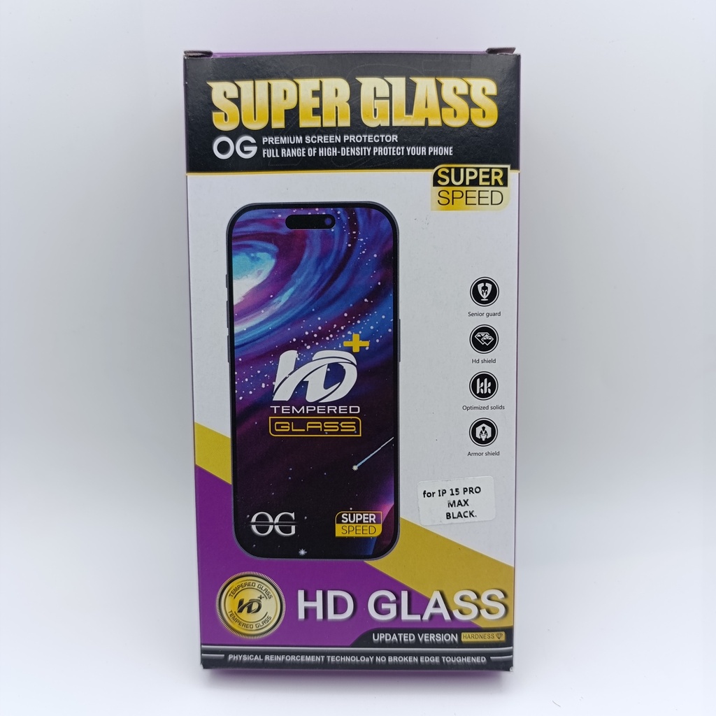 درعی ئێج دی HD Screen Protector IPhone 15 Pro Max - SAN