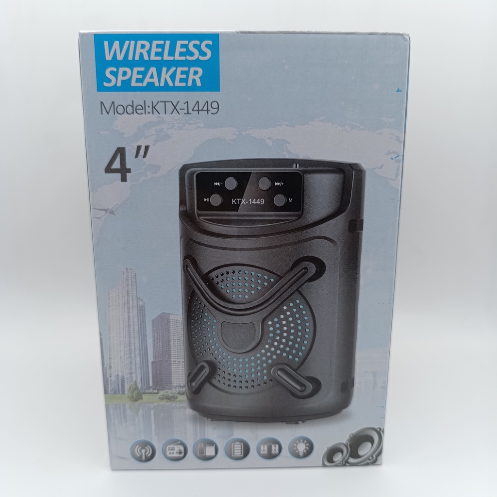 سەماعە KTX-1449 Wireless Speaker 4" - HER