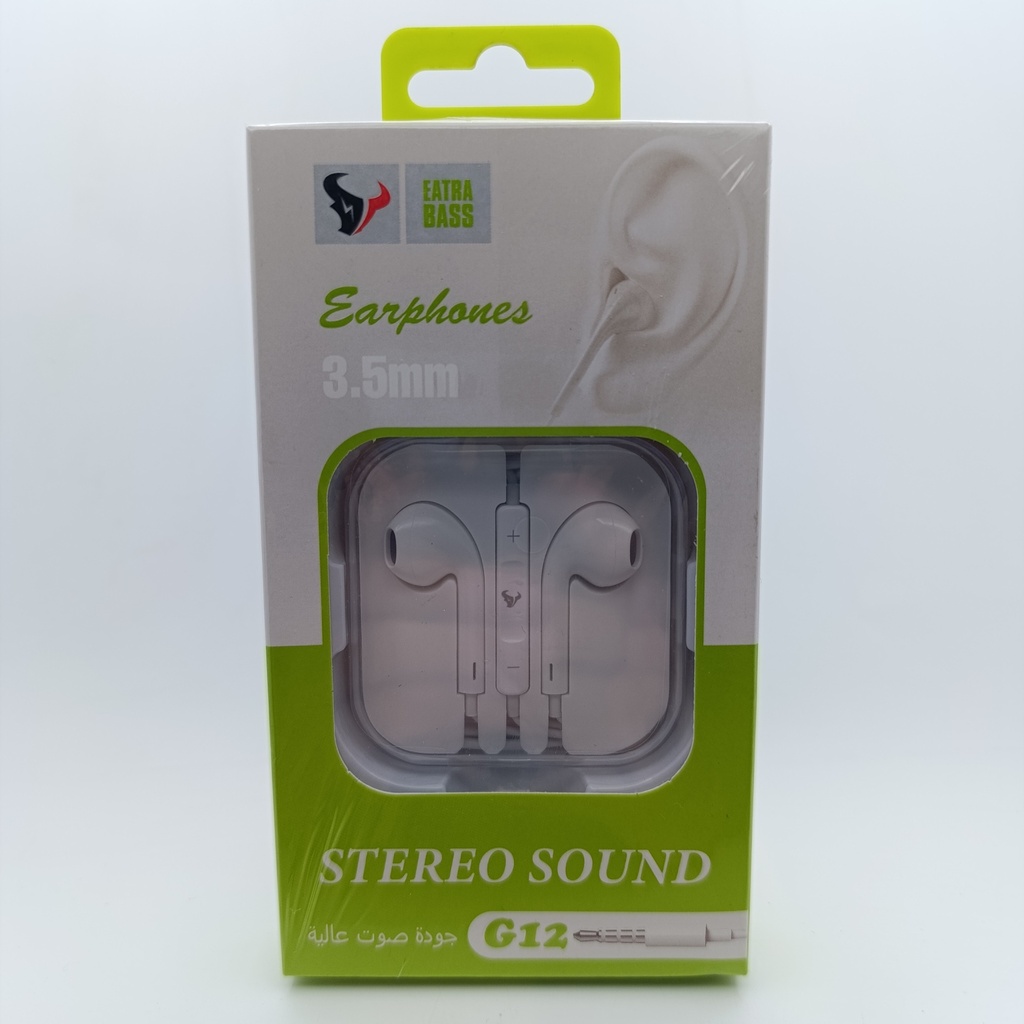 هێدفۆنی کێبل G12 STEREO SOUND - SAN