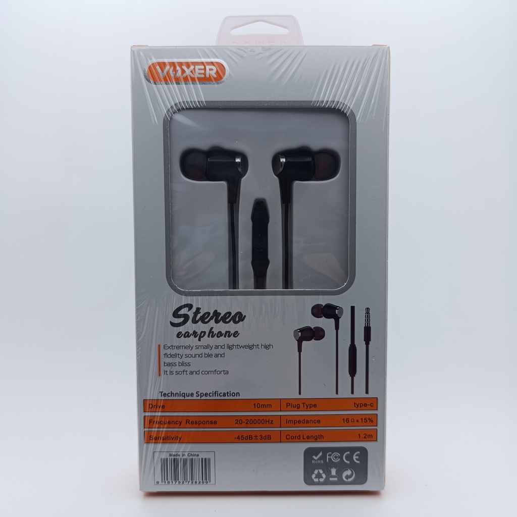 ‌هێدفۆنی کێبل VOXER VH-41 STEREO EARPHONE - SAN