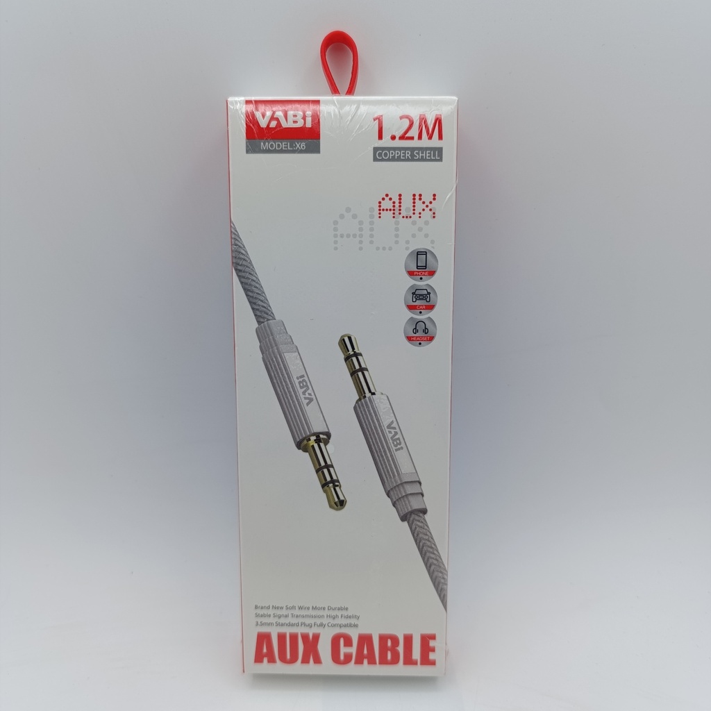 ئۆکس VABi AUX Audio Cable X6 