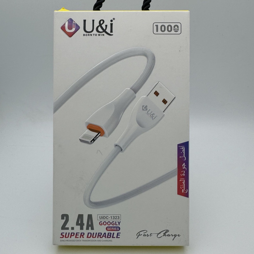 کێبلی ئایفۆن Lightning (1m) U&i UiDC-1323