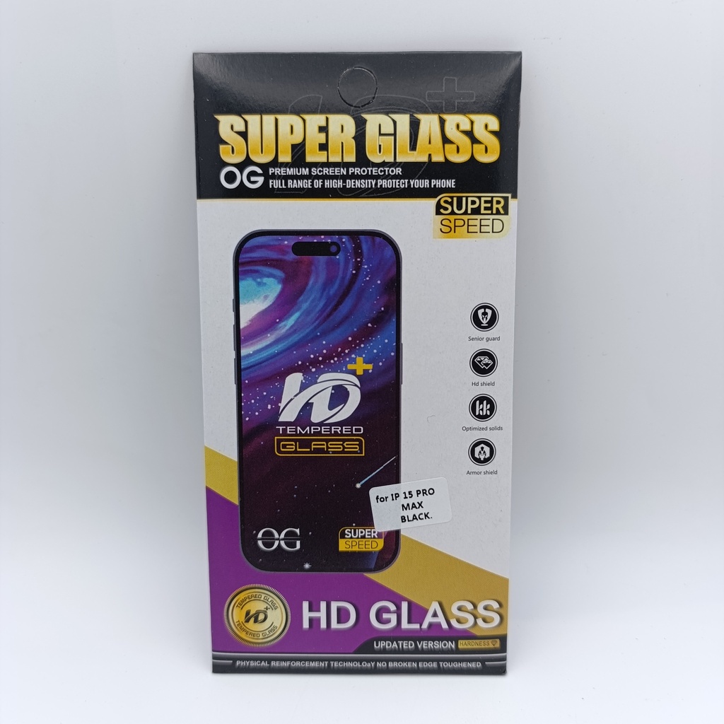 درعی ئێج دی HD Screen Protector IPhone 15 Pro Max 