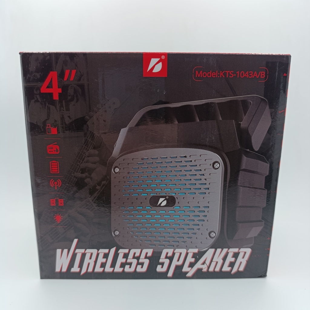  KTS 1043A/B Wireless Speaker 4" 