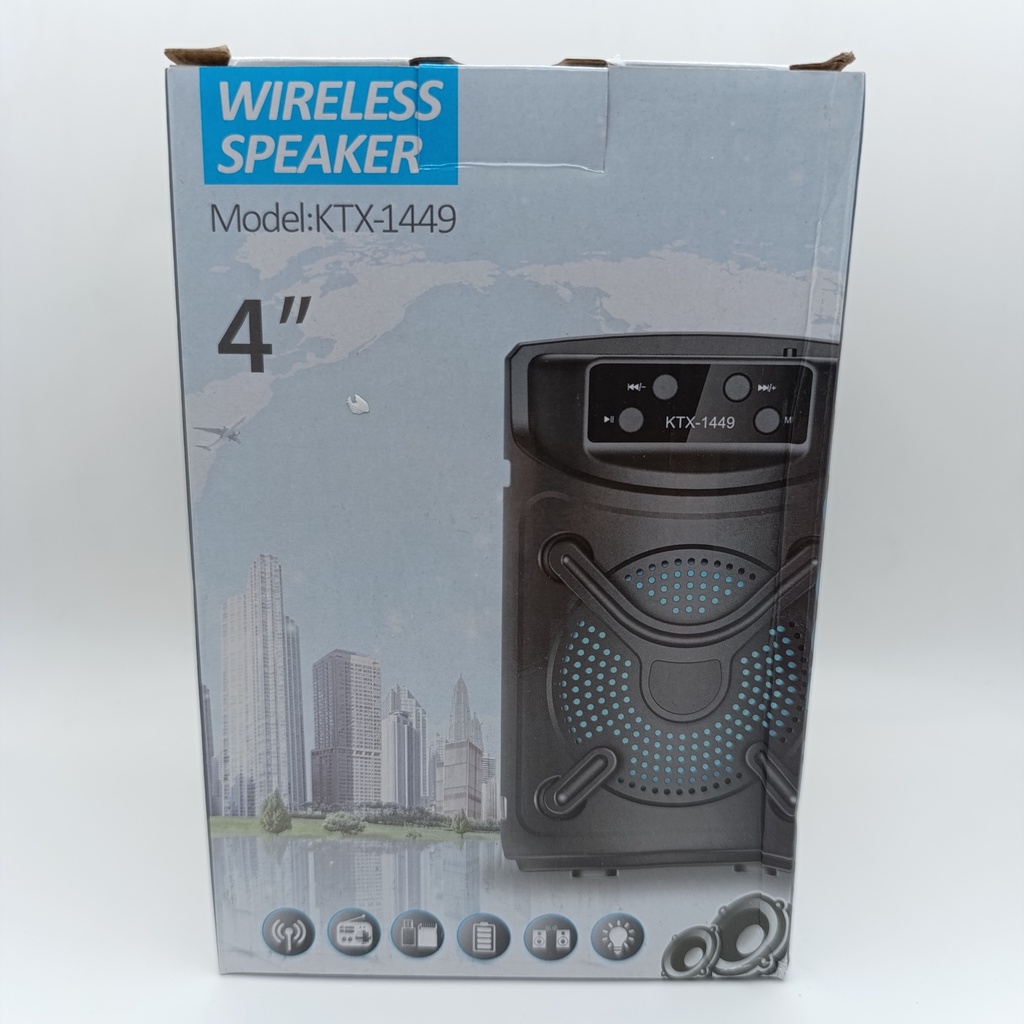  KTX-1449 Wireless Speaker 4" 