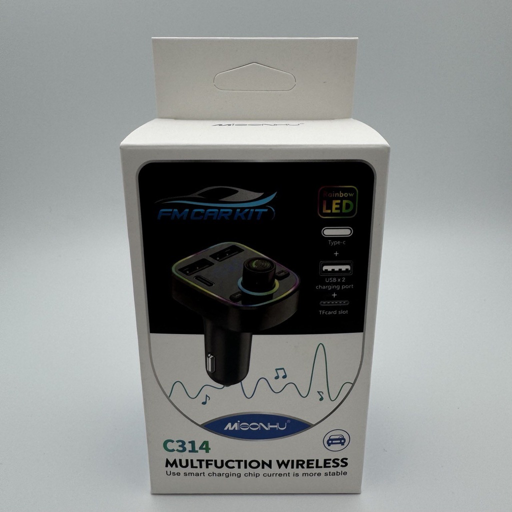 کەلە شەحنی ناو سەیارە Multifunction Wireless MiSONHU C314 