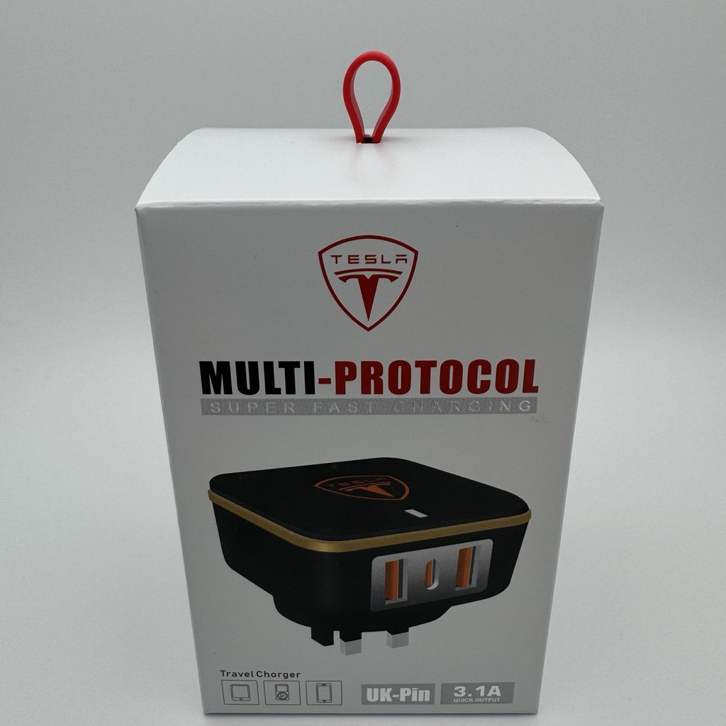 کەلە شەحن Multi-Protocol Charger TESLA UK-Pin 