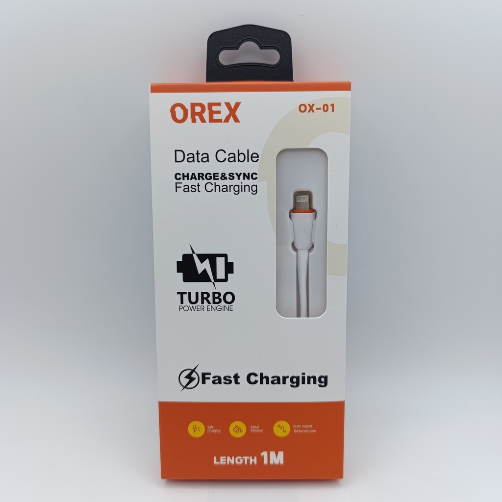 کێبل ئایفۆن Lightning OREX OX-01 (1M) 