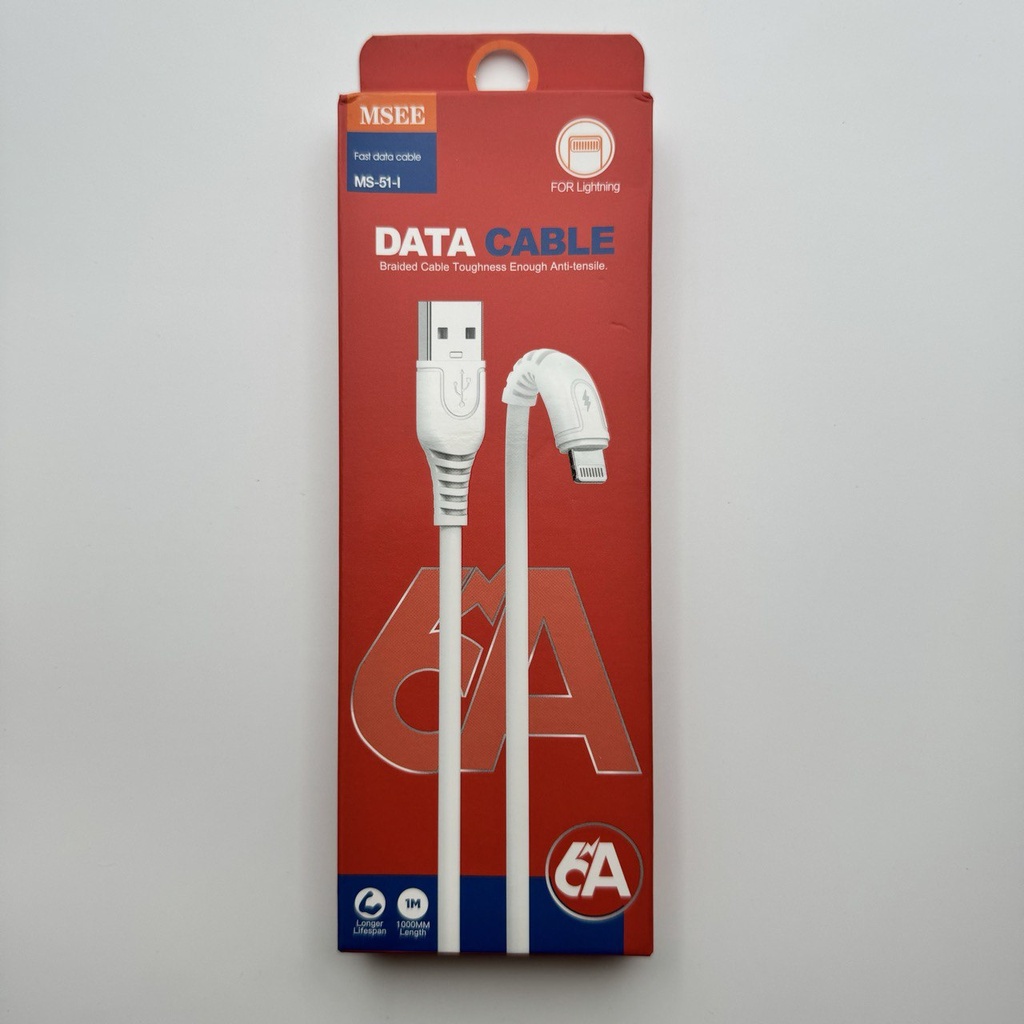 کێبڵی ئایفۆن Lightning Cable (1m) MSEE MS-51-I 