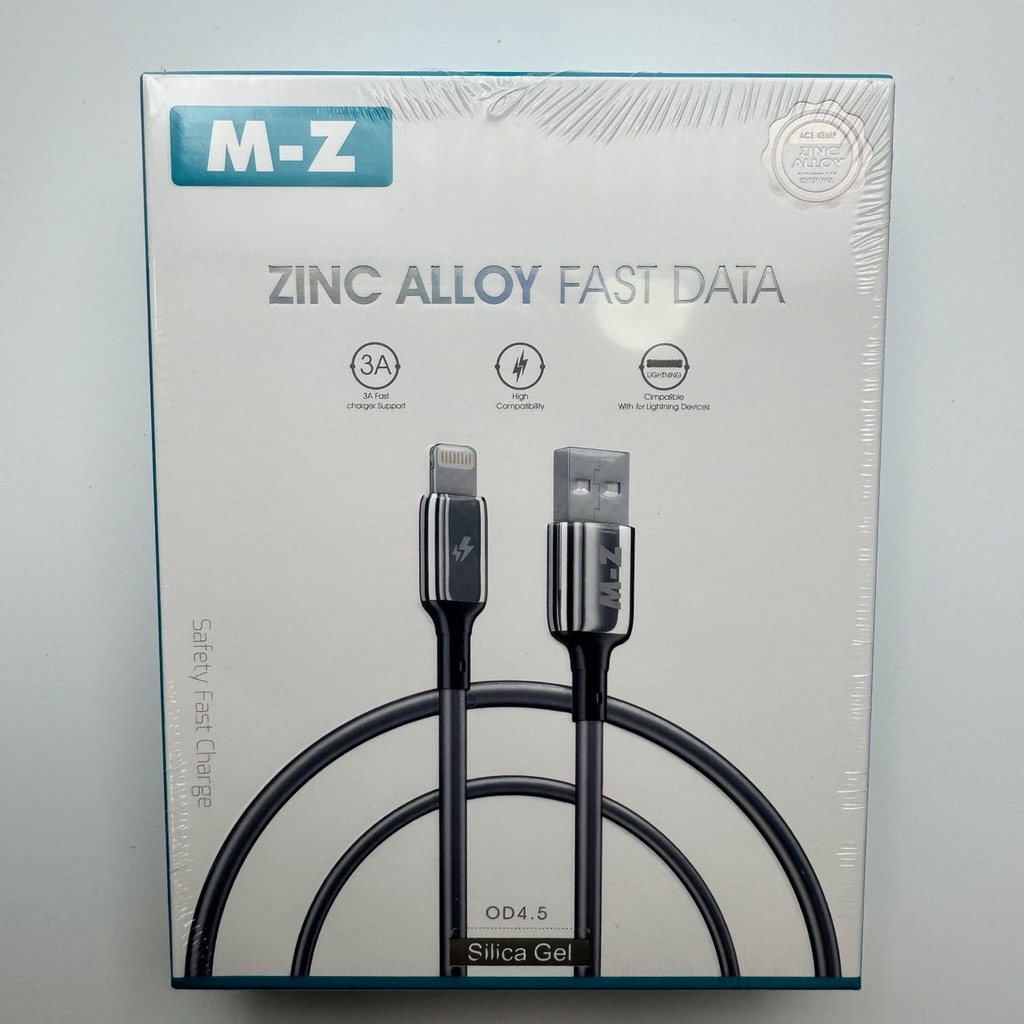 کێبڵی ئایفۆن Lightning Cable M-Z ZINC ALLOY 