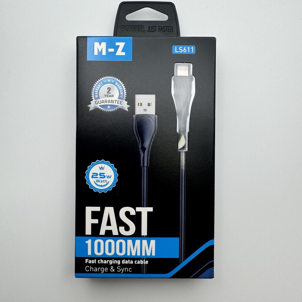 کێبڵی ئایفۆن Lightning Cable (1m) 25W M-Z LS611 