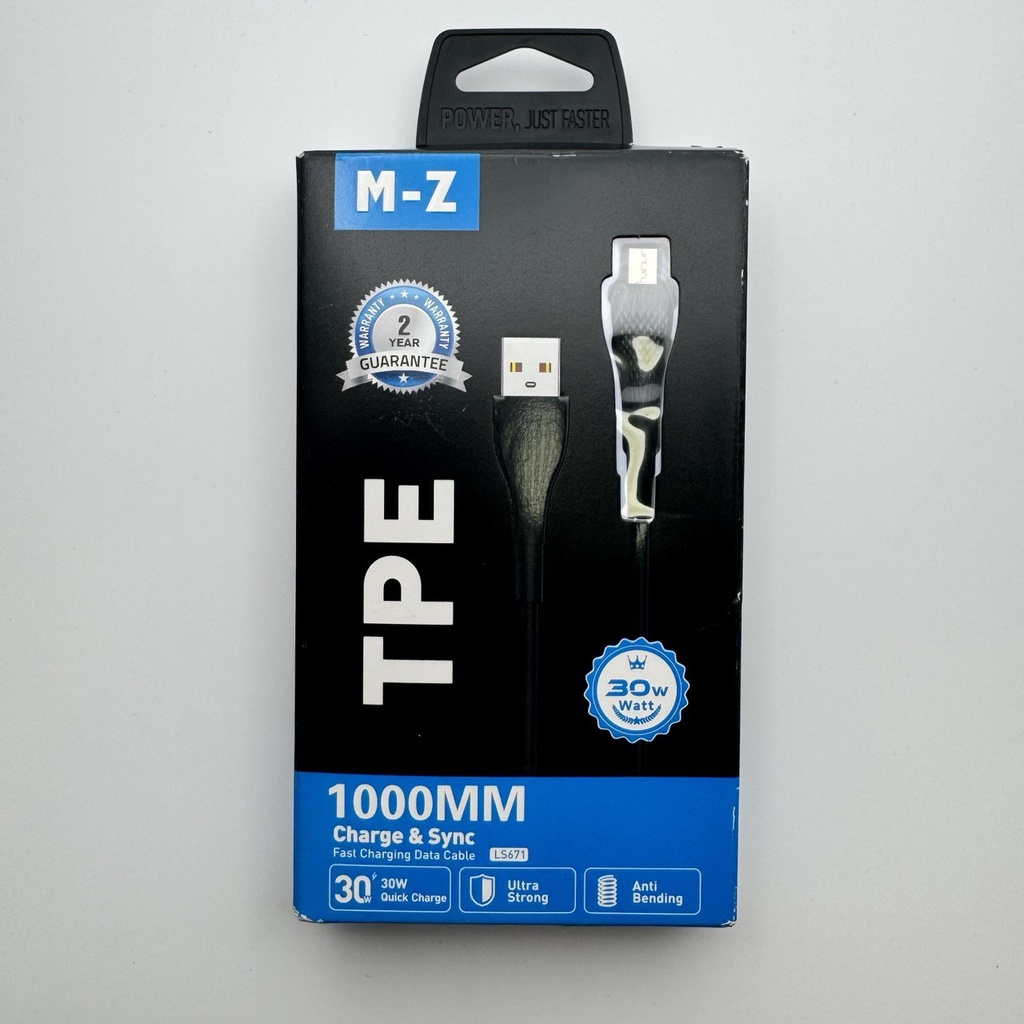 کێبڵی گالاکسی Micro Cable (1m) 30W M-Z LS671 