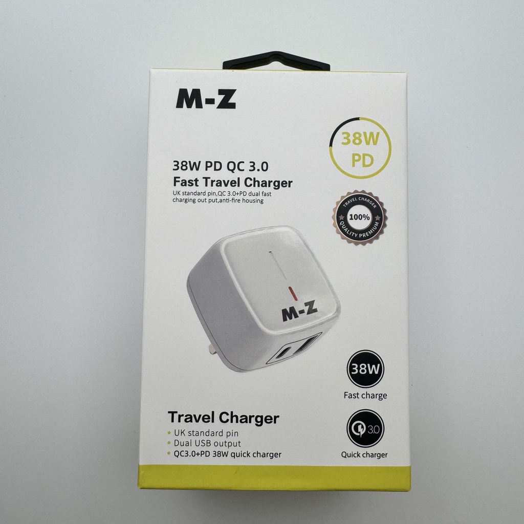 کەلە شەحنی تایپ سی M-Z 38W PD Charger 