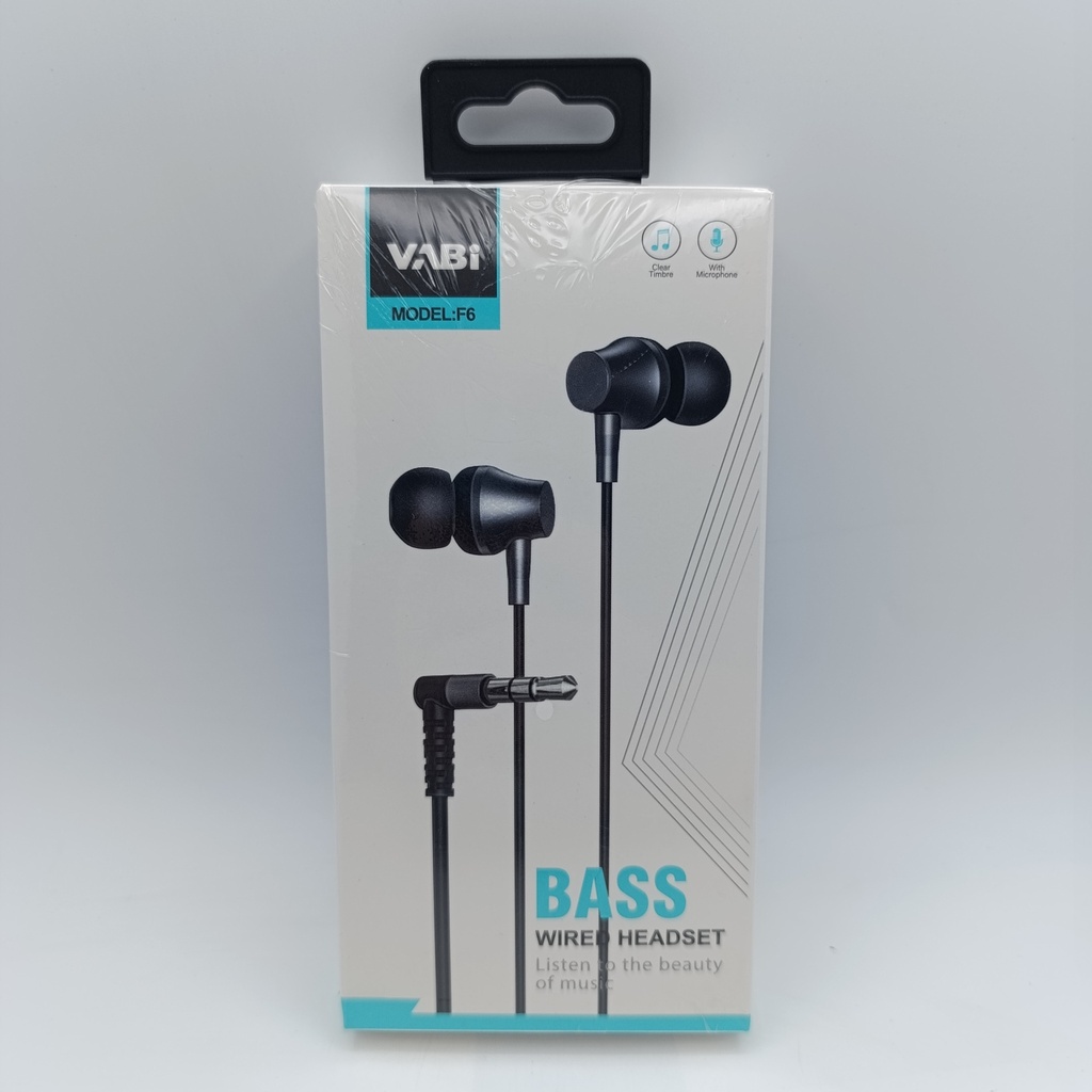 هیدفۆنی کێبل Wired Headphone VABi F6 