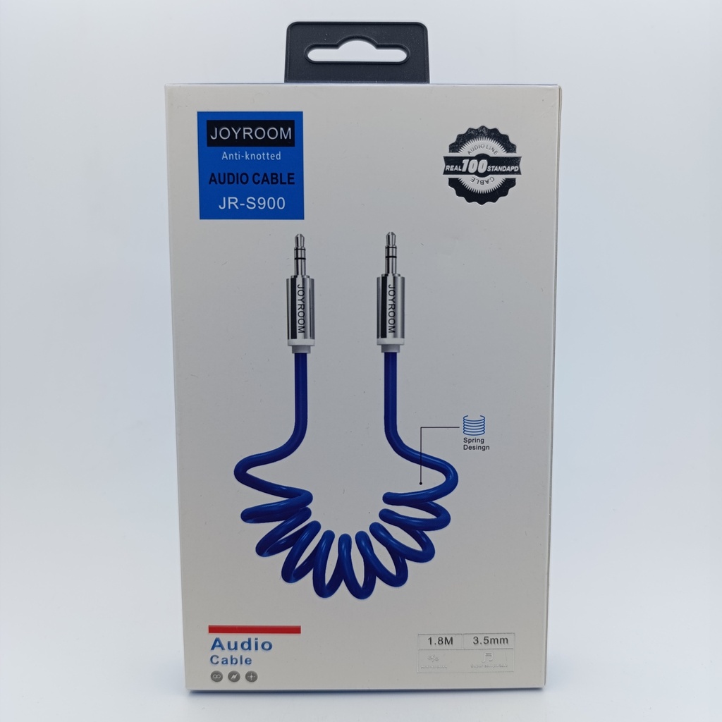 کێبل AUX 3.5 To 3.5 - JOYROOM Audio Cable JR-S900 (1.8m) 