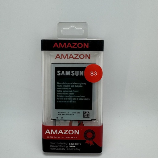 [13] پاتری مۆبایل AMAZON Samsung Battery S3