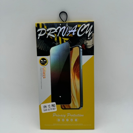 [86] درعی شاشە IPhone 12 Pro Privacy Screen protector 