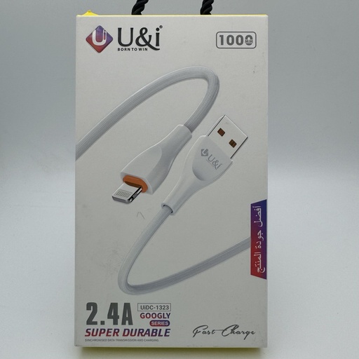 [17] کێبلی ئایفۆن Lightning (1m) U&i UiDC-1323