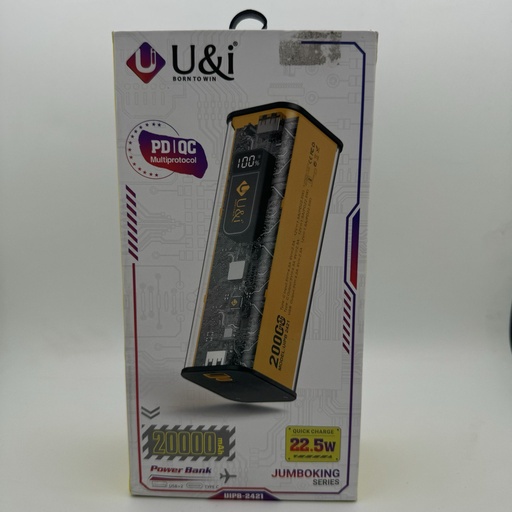 [2] پاوەر بانک Power Bank PD|QC U&i UIPB-2421 20000mAh