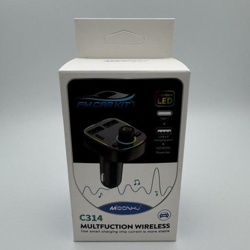 [21] کەلە شەحنی ناو سەیارە Multifunction Wireless MiSONHU C314 