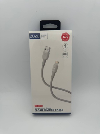 [118] کێبل ZUZG ZC-GF02 USB To Lightning (1.20m) - SAN