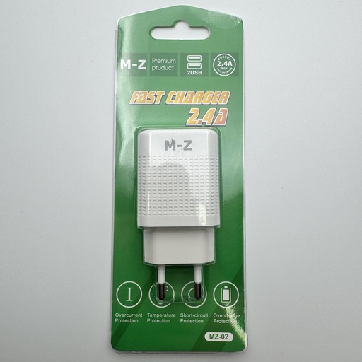 [387] کەلە شەحن M-Z MZ-02 2xUSB 