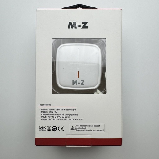 [388] کەلە شەحن M-Z YC-249Q 18W 