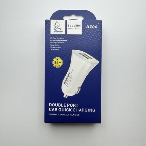 [385] کەلە شحنی سەیارە VDENMENV DZ06 Car charger 