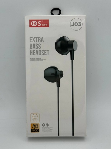 [521] هێدفۆنی کێبل OOS J03 EXTRA BASS HEADSET 