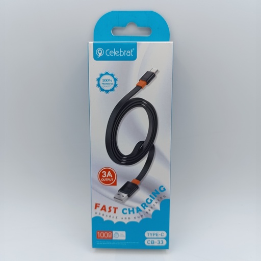 [81] کێبل تایپ سی Celebrat CB-33 Type-C (1m)