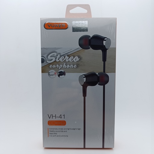 [526] ‌هێدفۆنی کێبل VOXER VH-41 STEREO EARPHONE 