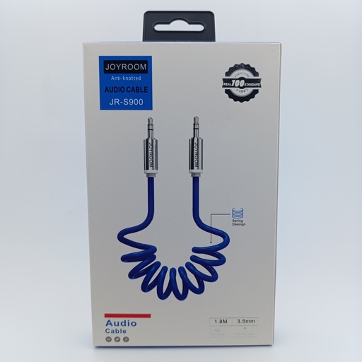 [95] کێبل AUX 3.5 To 3.5 - JOYROOM Audio Cable JR-S900 (1.8m) 